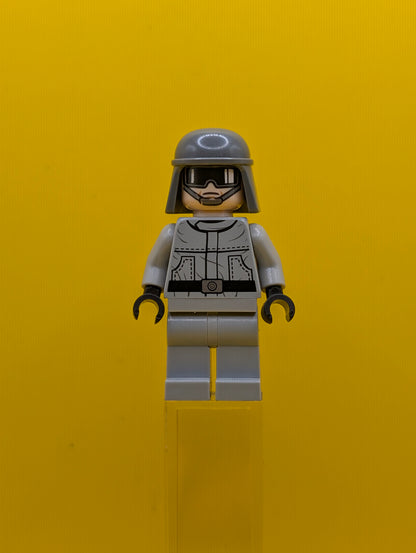 Imperial AT-ST Pilot / Driver sw0401 (Plain Helmet, Dual Sided Head) Star Wars Lego Minifigure