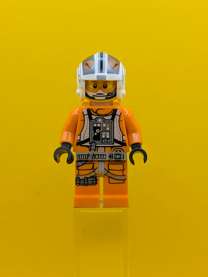 Rebel Pilot X-wing sw0544 (Theron Nett) Star Wars Lego Minifigure