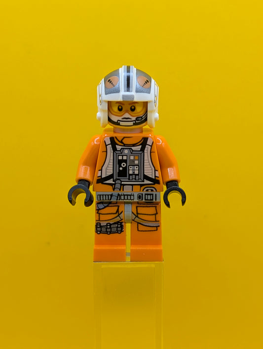 Rebel Pilot X-wing sw0544 (Theron Nett) Star Wars Lego Minifigure