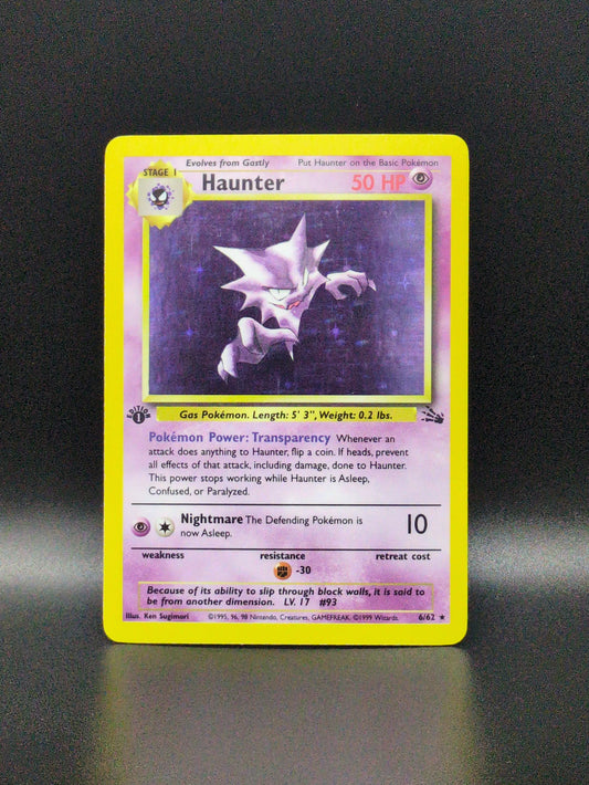 Haunter (1st Edition) #6/62 - Fossil