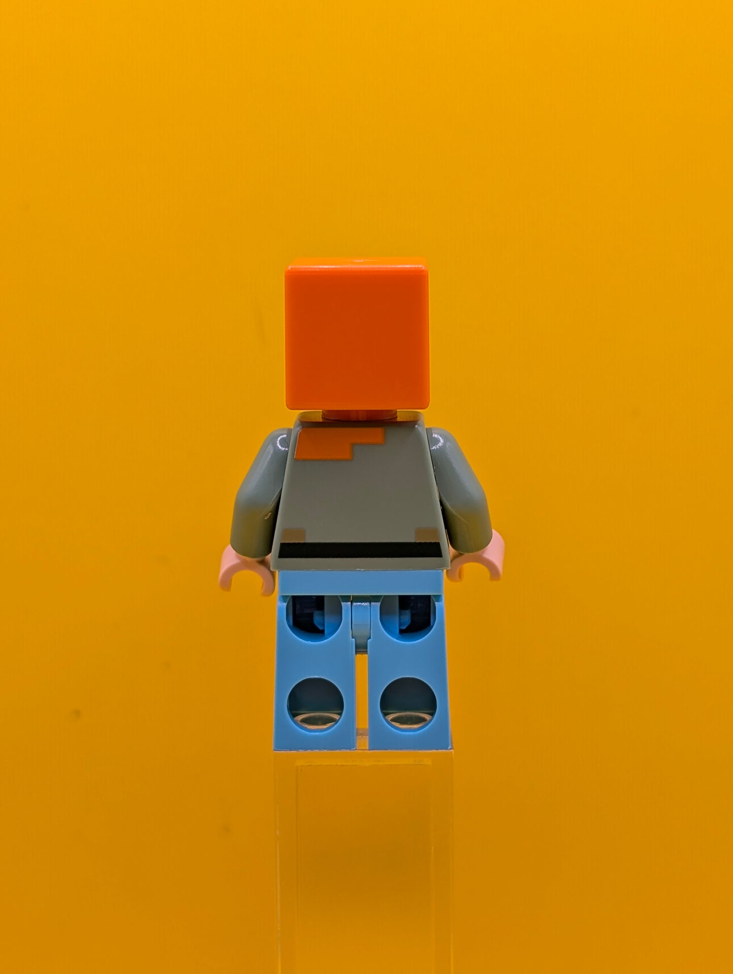 Alex min197 Medium Azure Legs, Angry Minecraft Lego Minifigure