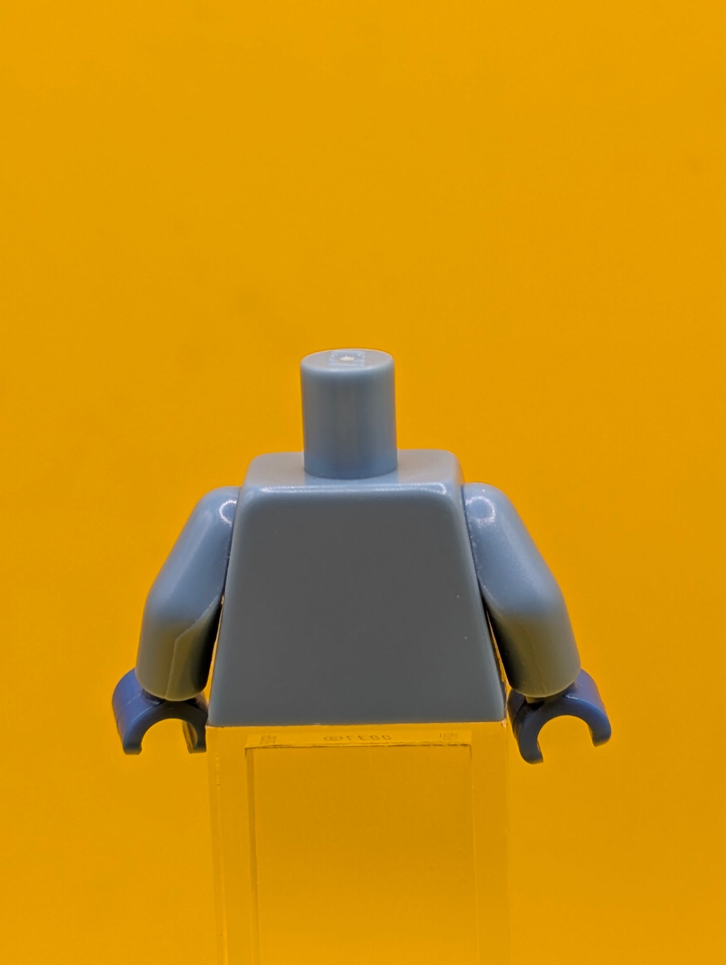 973pb3078c01 Torso with Gold Stars and Crown with Red Diamond Jewel Pattern / Medium Blue Arms / Blue Hands Lego