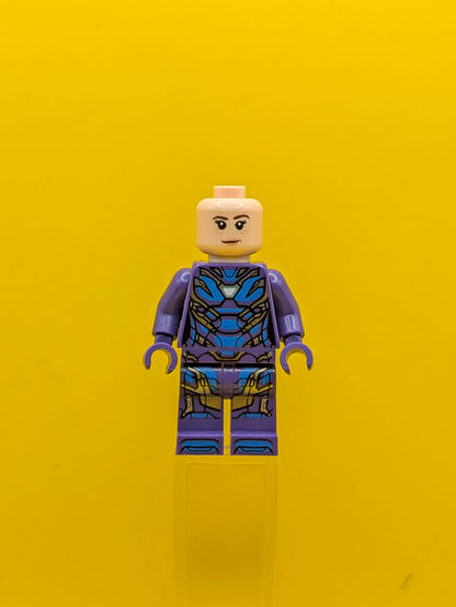Rescue (Pepper Potts) sh0610 Dark Purple Armor Marvel Lego Minifigure