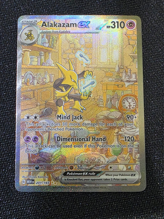 #201/165* Alakazam ex SV: Scarlet & Violet 151
