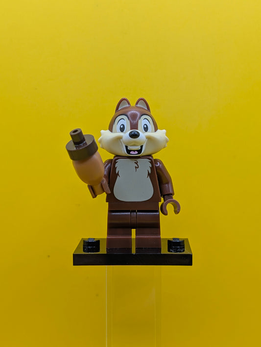 Chip coldis2-7 Disney, Series 2 (Complete Set with Stand and Accessories) Cmf Lego Minifigure