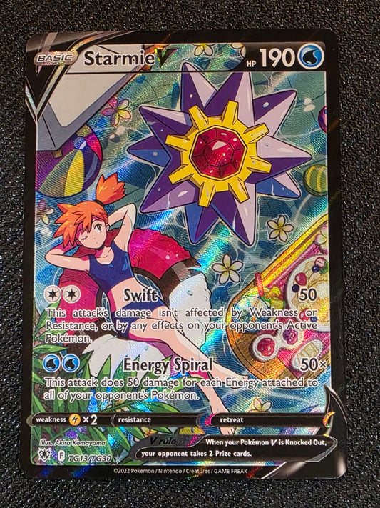 #TG13/TG30 Starmie V SWSH10: Astral Radiance Trainer Gallery
