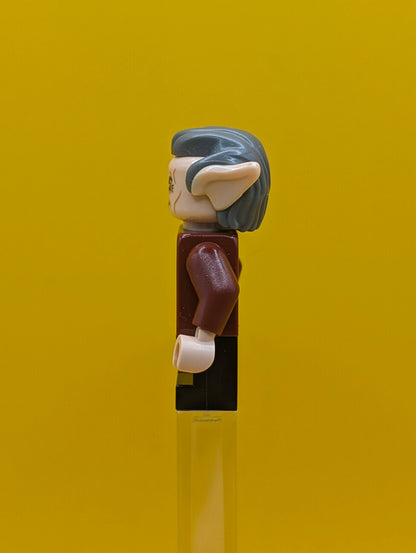 Griphook hp318 Dark Red Jacket Dark Bluish Gray Vest Harry potter Minifigure Lego