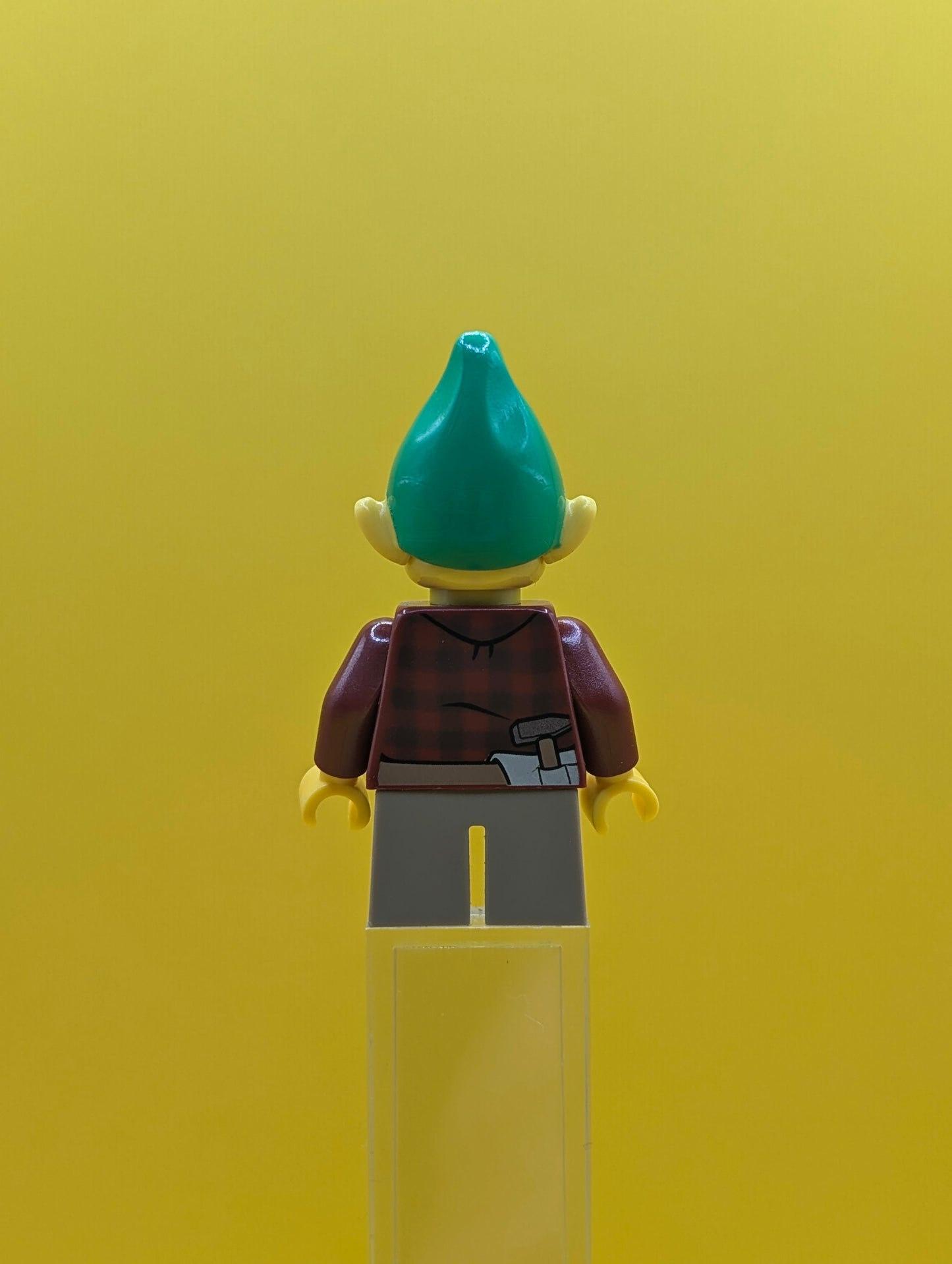 Elf hol050 Dark Red Flannel Shirt Holiday Minifigure Lego