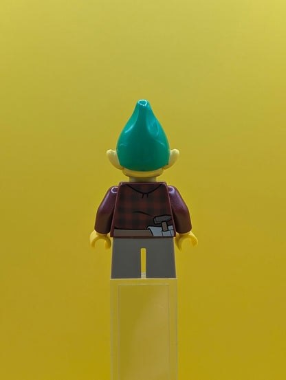 Elf hol050 Dark Red Flannel Shirt Holiday Minifigure Lego