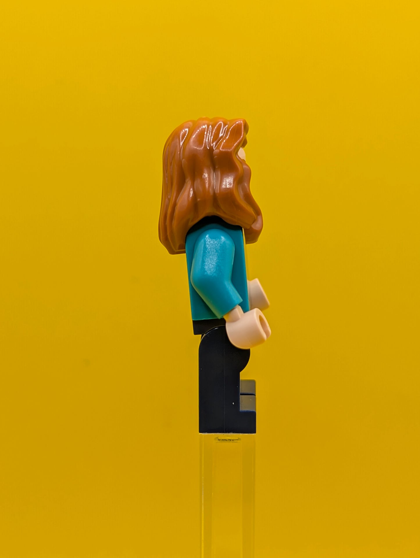 Claire Dearing jw079 Dark Turquoise Shirt Jurassic World Lego Minifigure