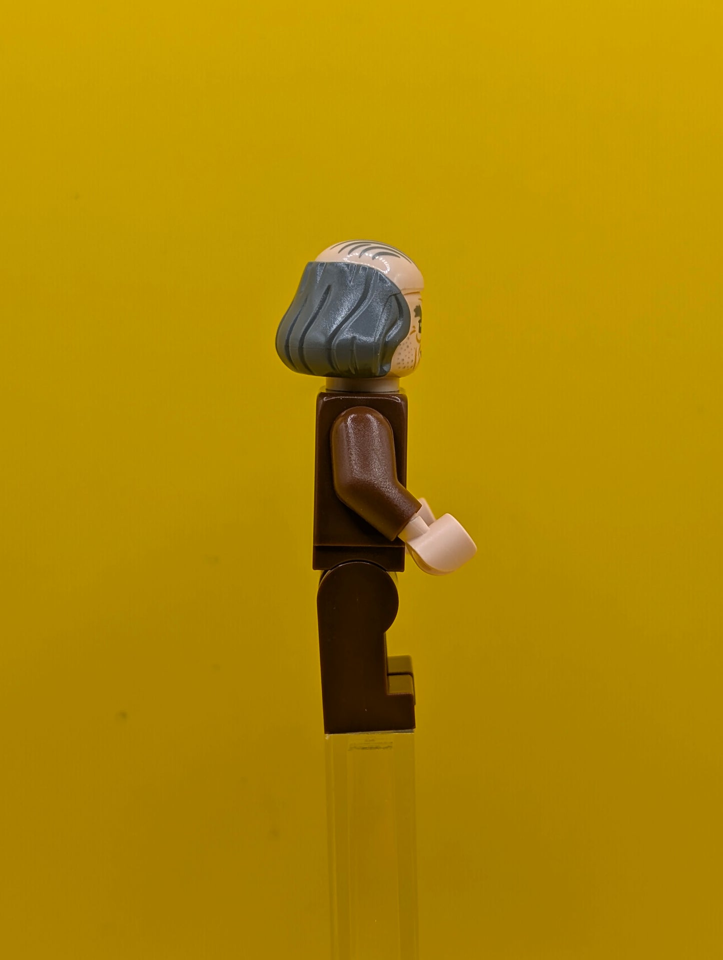 Argus Filch hp353 Bald on Top, Reddish Brown Jacket, Printed Legs Harry Potter Lego Minifigure