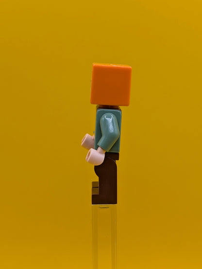 Alex min017 Reddish Brown Legs Minecraft Minifigure Lego