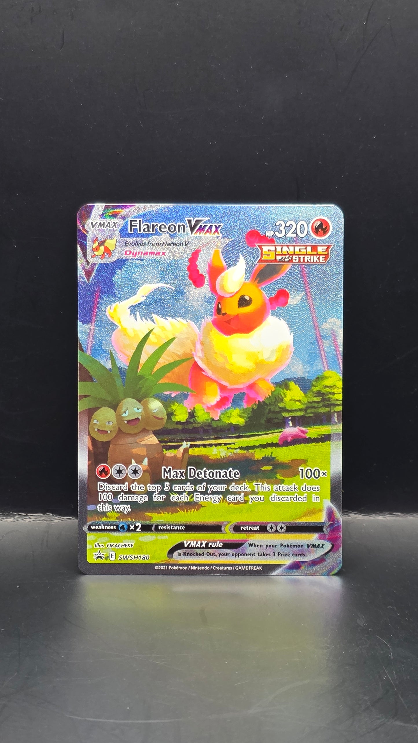Flareon Vmax #SWSH180 -Sword and Shield Promo