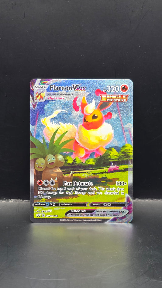 Flareon Vmax #SWSH180 -Sword and Shield Promo