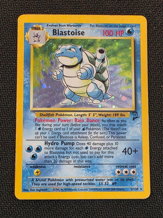 #002/130* Blastoise Base Set 2