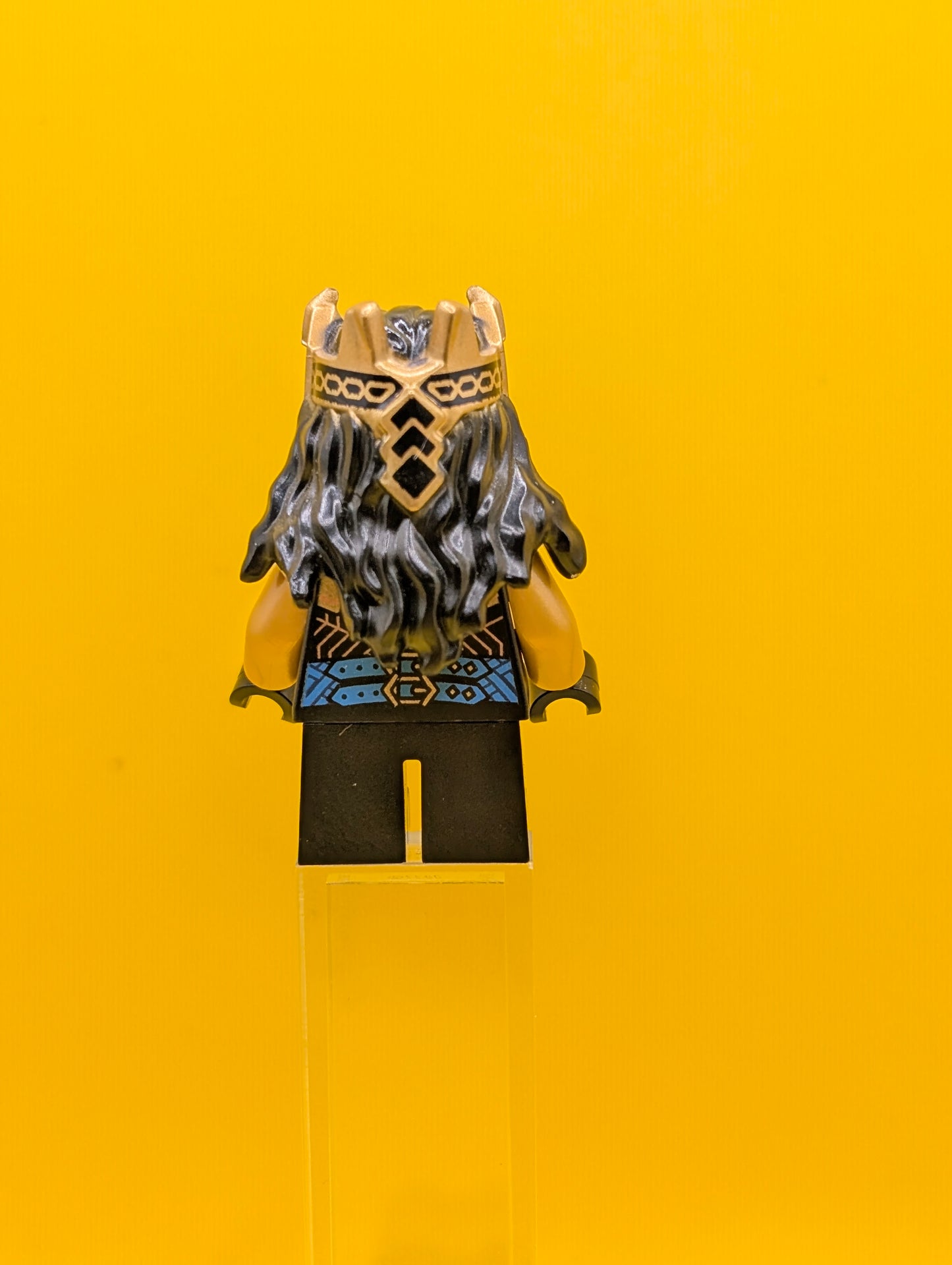 Thorin Oakenshield lor106 Gold Armor and Crown Lord of the Rings Lego Minifigure