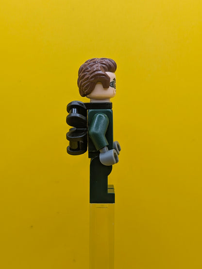 Dr. Octopus sh0687 (Otto Octavius) / Doc Ock - Dark Green Suit, Neck Bracket Marvel Lego Minifigure