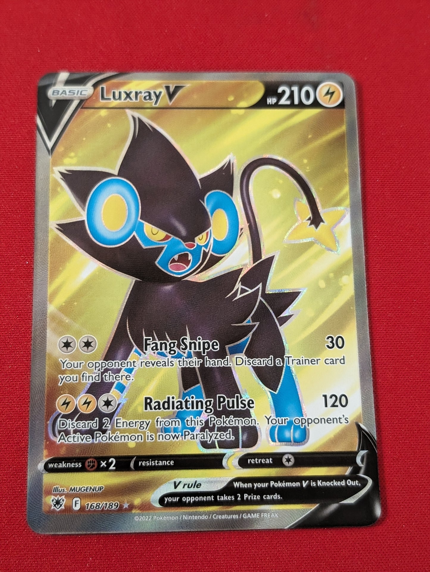 Luxray V #168