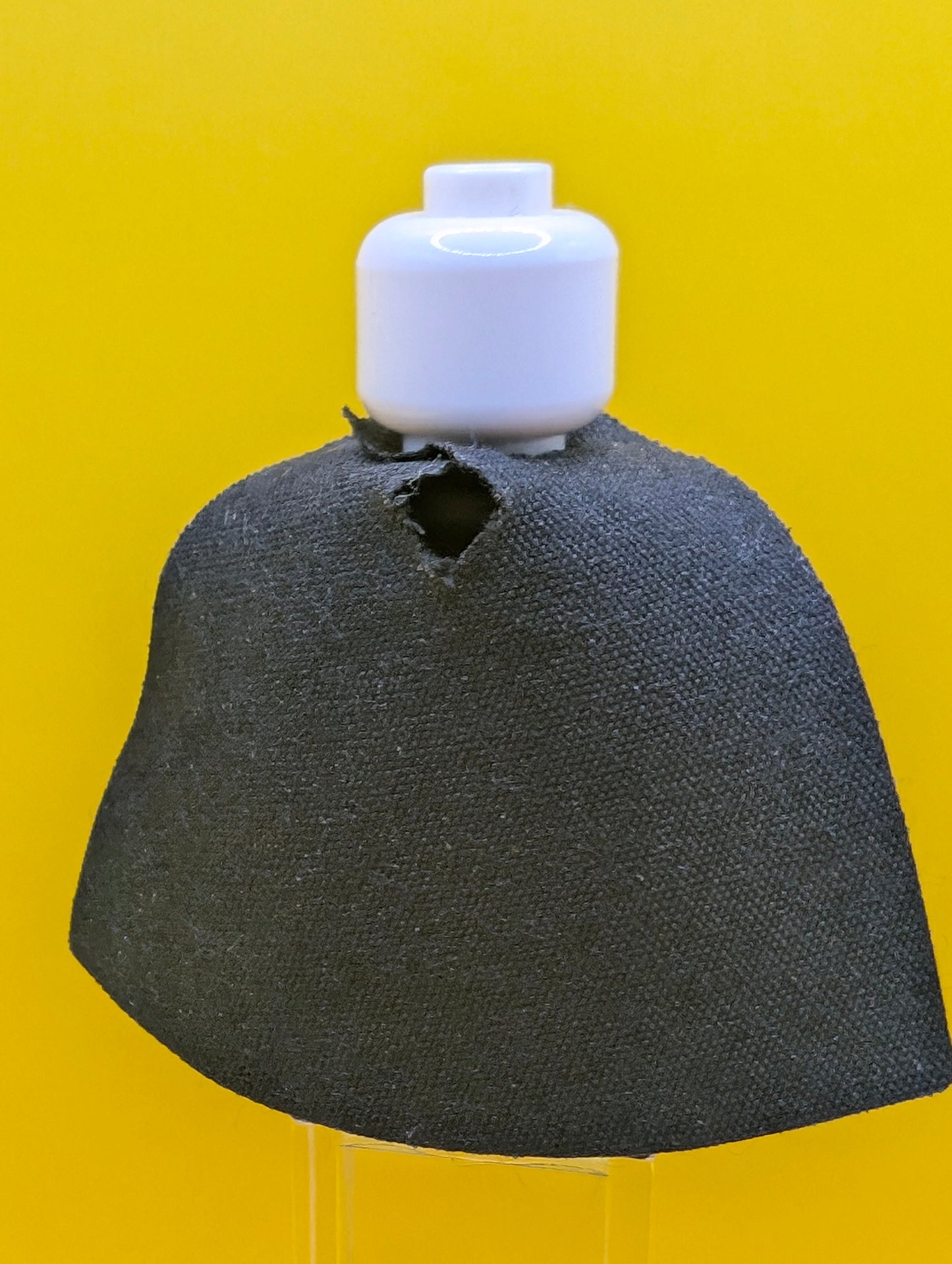 Lord Voldemort dim037 White Head Black Cape Green Robe Lines Minifigure Lego