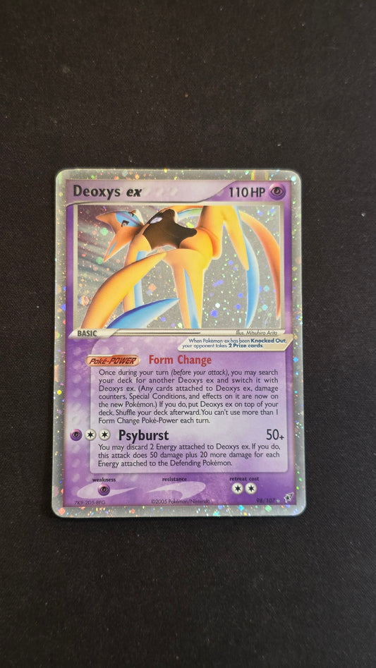 Deoxys ex #98/107 -EX Deoxys