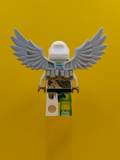 Voom Voom loc107 Trans-Light Blue Armor Legends Of Chima Lego Minifigure