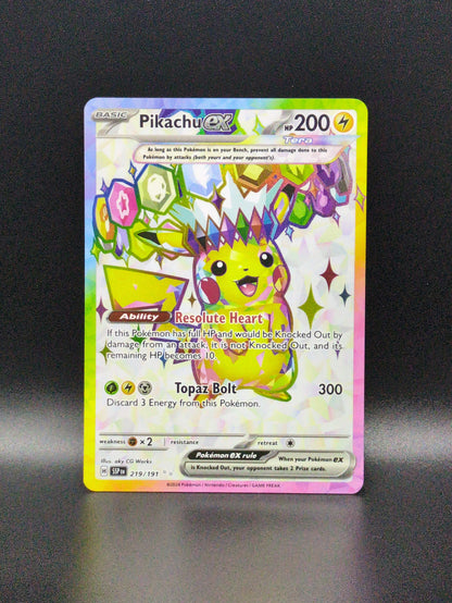 Pikachu ex #219/191 - Surging Sparks