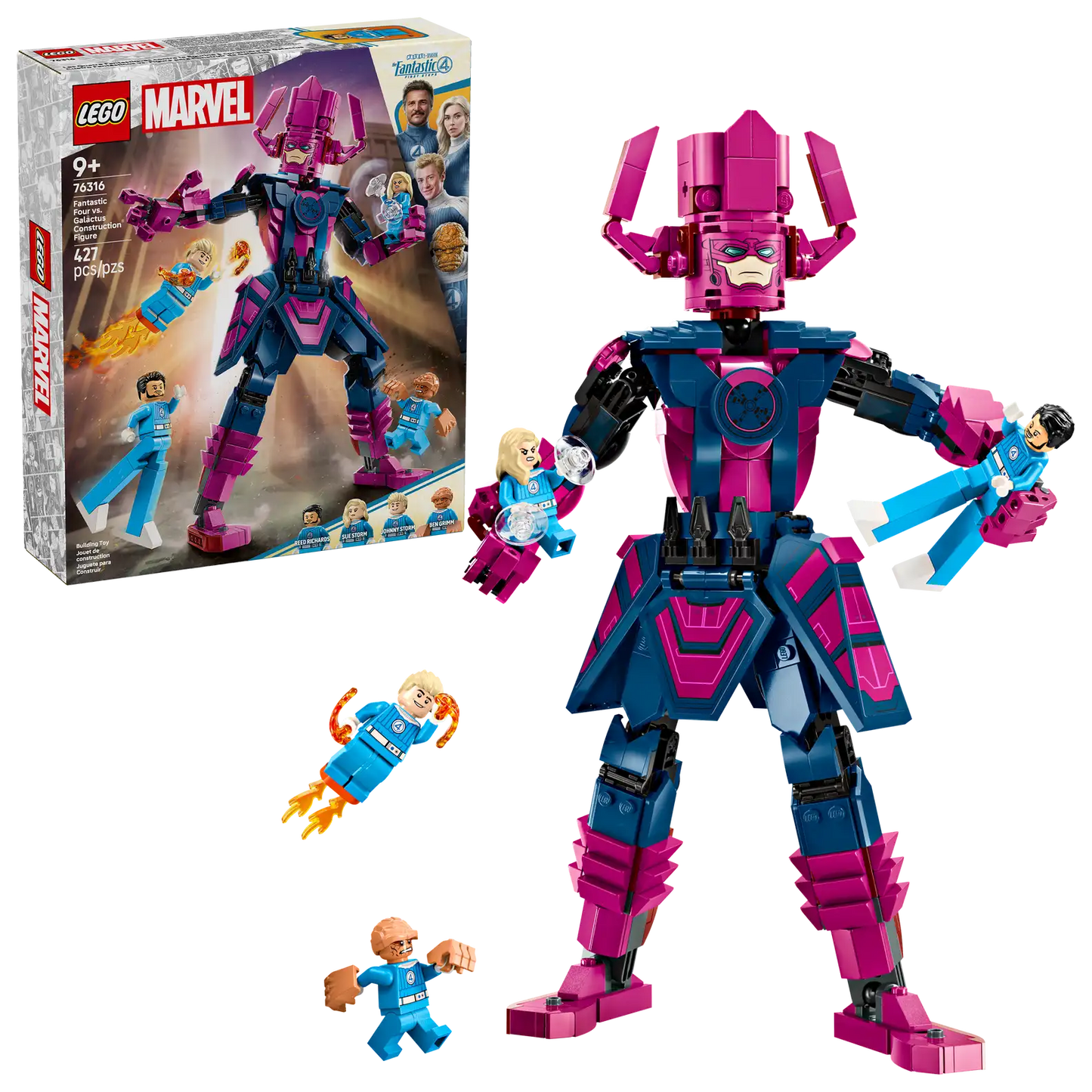 76316 Fantastic Four vs. Galactus Construction Figure Lego Marvel Set