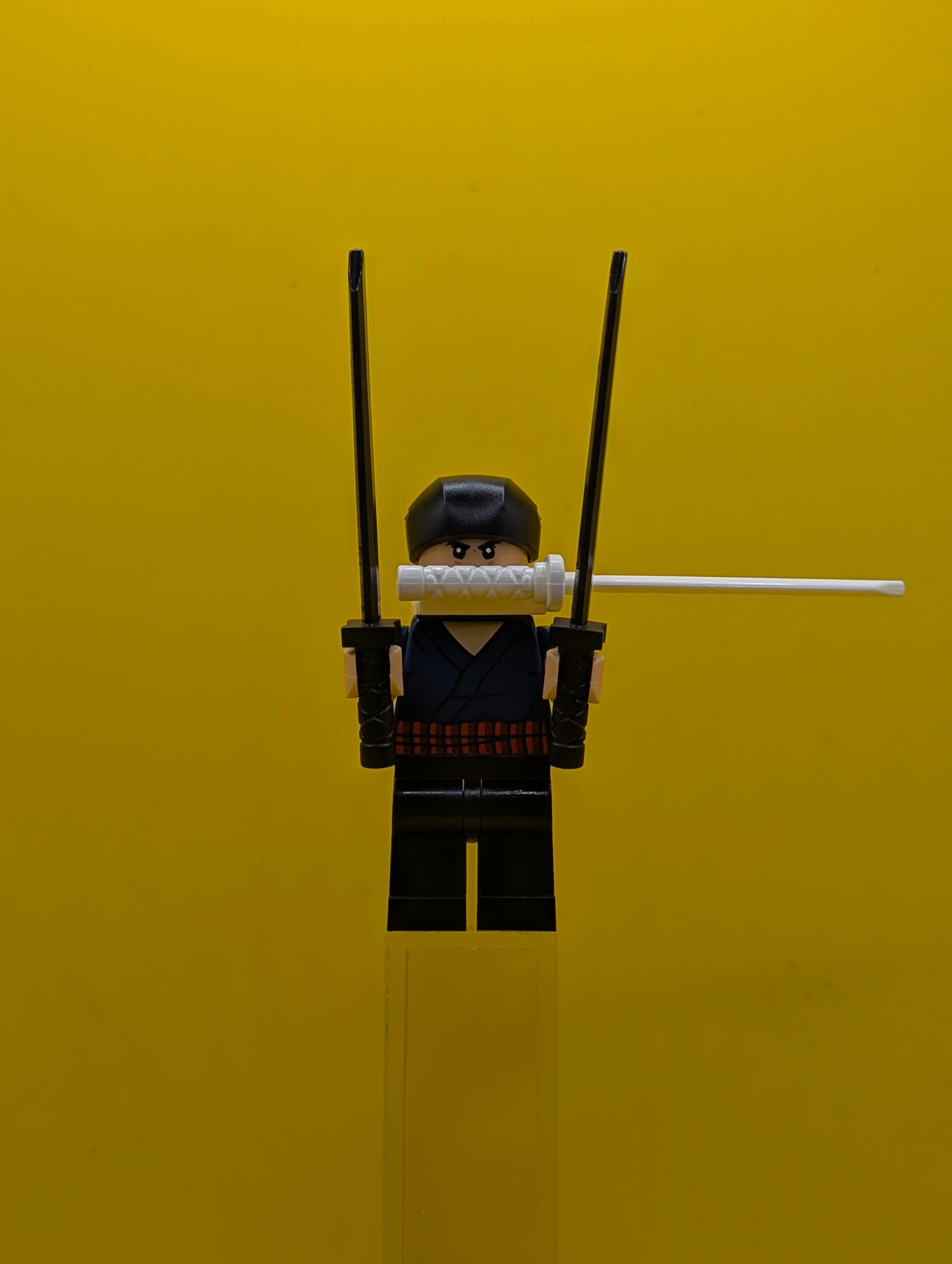 Zoro Dark Blue Shirt One Piece Lego Minifigure