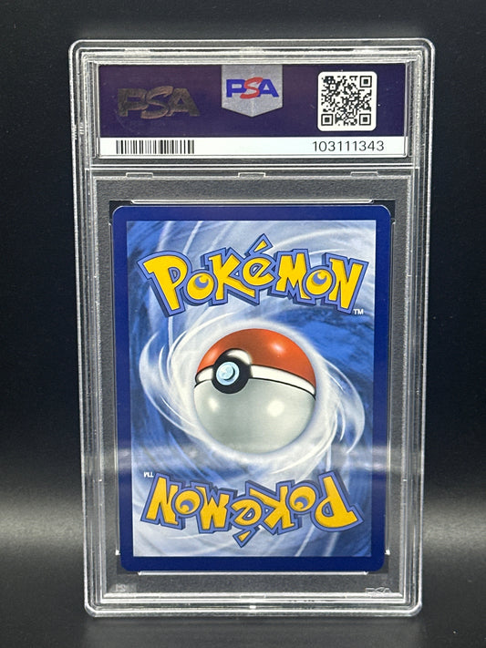 #085 Pikachu With Grey Felt Hat PSA 9