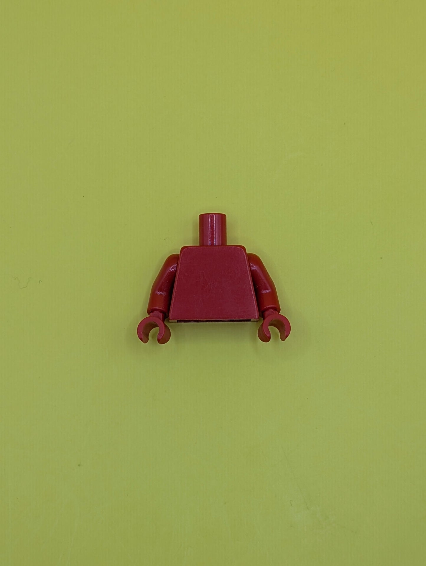 Torso Plain  / Red Arms / Red Hands 973c000 Lego