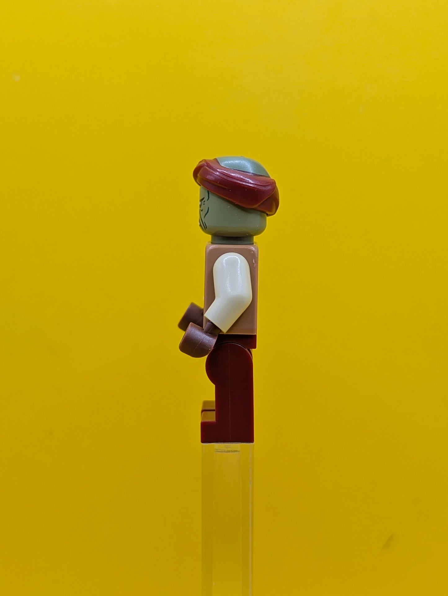 Kithaba sw1386 (Klatooinian Skiff Guard) - Medium Nougat Vest Star Wars Lego Minifigure