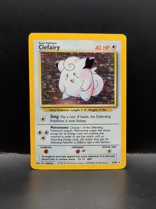Clefairy #5/102 - Base Set (Unlimited)