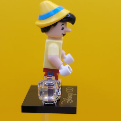 Pinocchio coldis100-2 CMF Disney 100 Minifigure Lego (Complete Set, with stand and accessories)