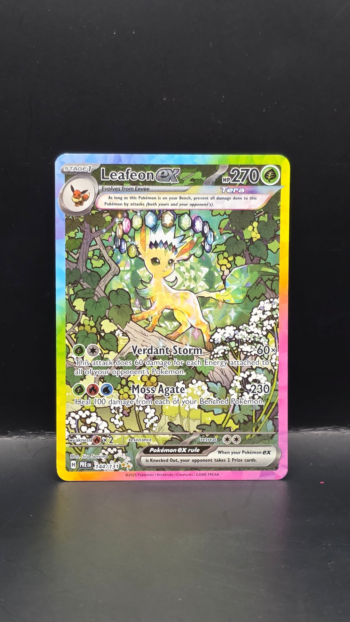 Leafeon ex #144/131 -Prismatic Evolutions