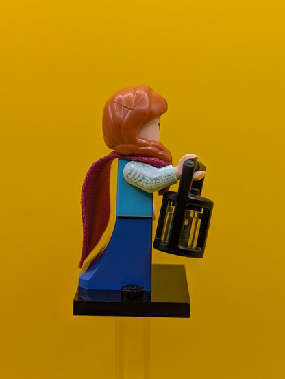 Anna coldis2-10 Disney, Series 2 (Complete Set with Stand and Accessories) Cmf Lego Minifigure