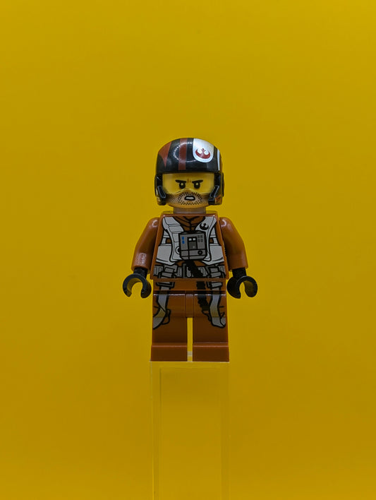 Poe Dameron sw0658 Pilot Jumpsuit Star Wars Minifigure Lego