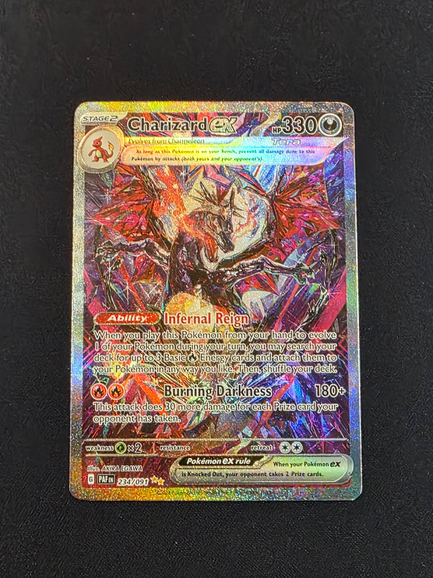 Charizard ex* #234/091 Paldean Fates