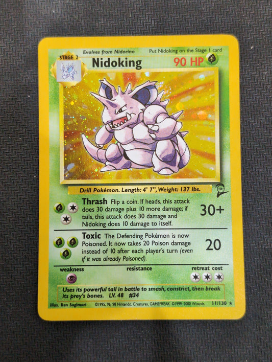 #011/130 Nidoking Base Set 2