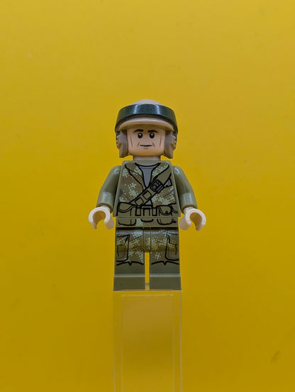 Endor Rebel Trooper 1 sw0645 (Olive Green) Star Wars Lego Minifigure