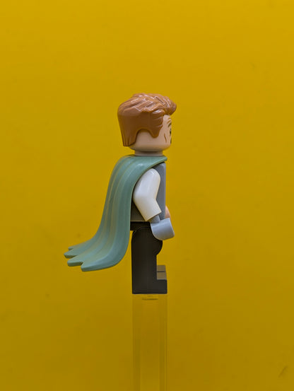 Gilderoy Lockhart hp535 Sand Green Flexible Rubber Cape Harry Potter Lego Minifigure