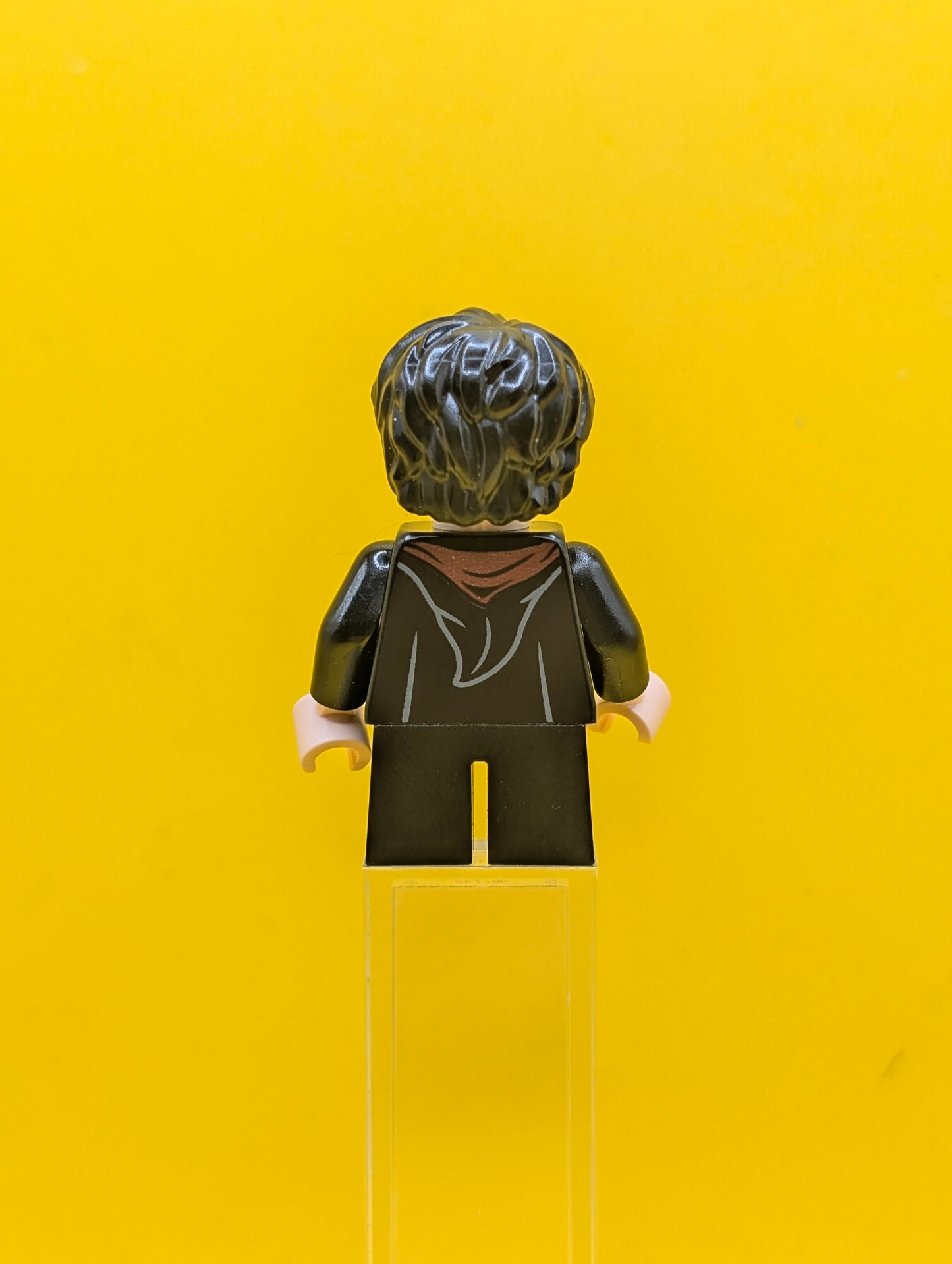 Harry Potter hp314 Gryffindor Robe Open, Black Short Legs, Grin / Scared Head Harry Potter Lego Minifigure