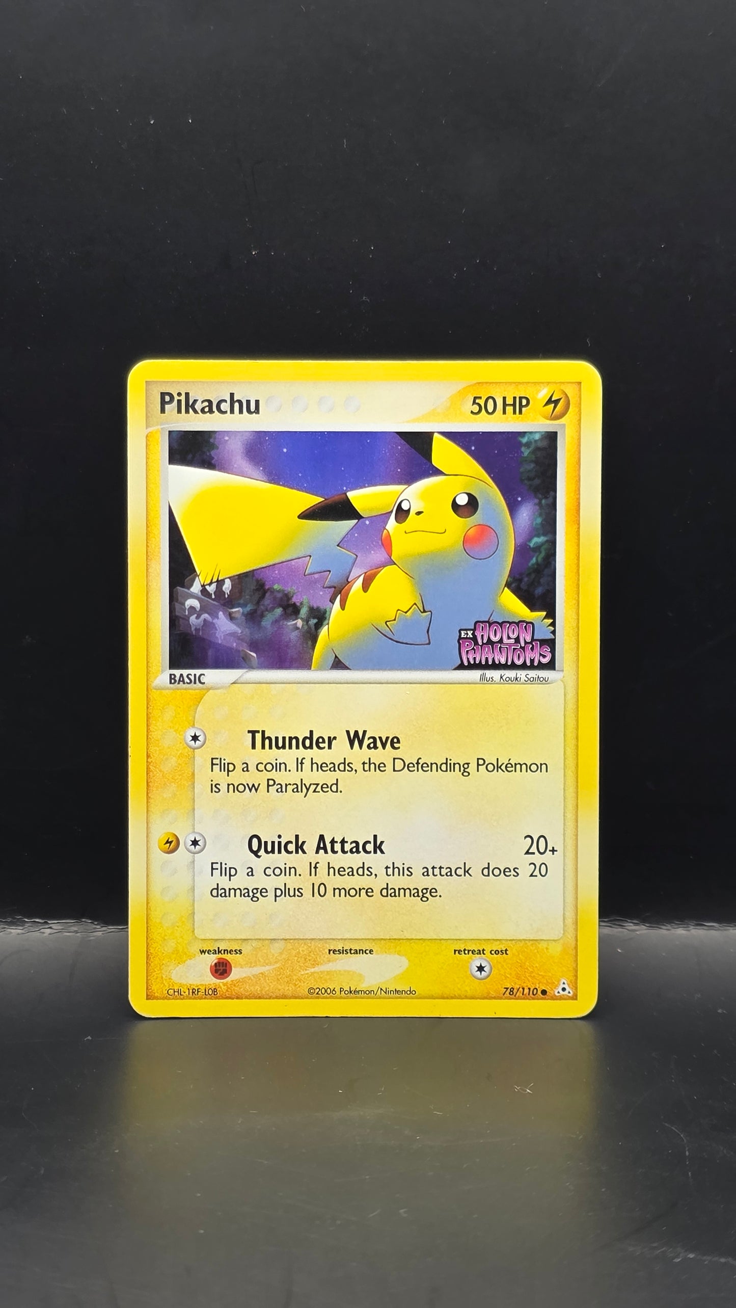 Pikachu (Reverse Holo) #78/110 -EX Holon Phantoms