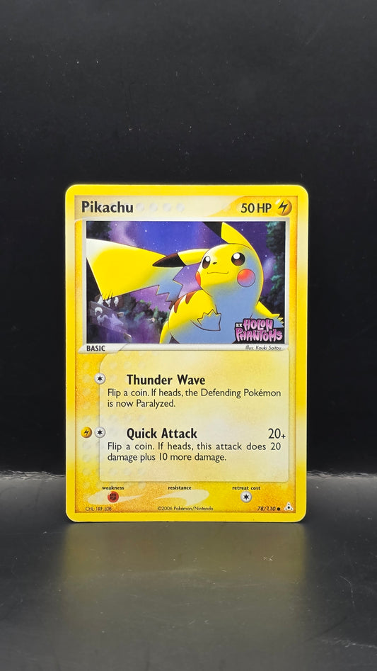 Pikachu (Reverse Holo) #78/110 -EX Holon Phantoms
