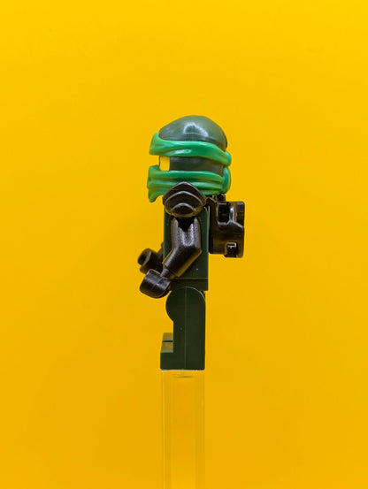 Lloyd njo0284 The Hands of Time, Black Armor Ninjago Lego Minifigure