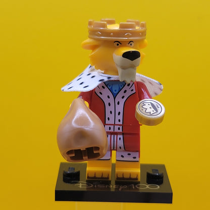 Prince John coldis100-15 Disney 100 CMF Minifigure Lego (Complete Set, with stand and accessories)