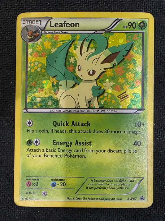 #BW87 Leafeon Black and White Promos