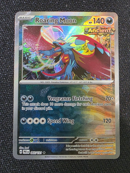 #065/131 Roaring Moon (MasterBall) Prismatic Evolution