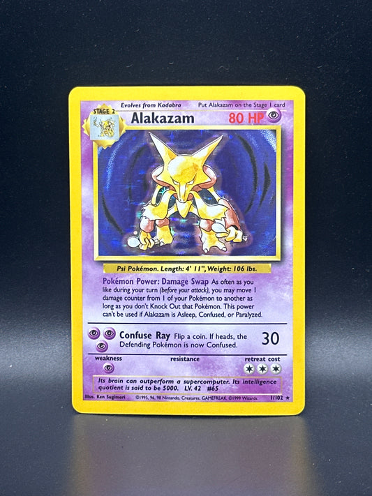 Alakazam #1/102 Base Set