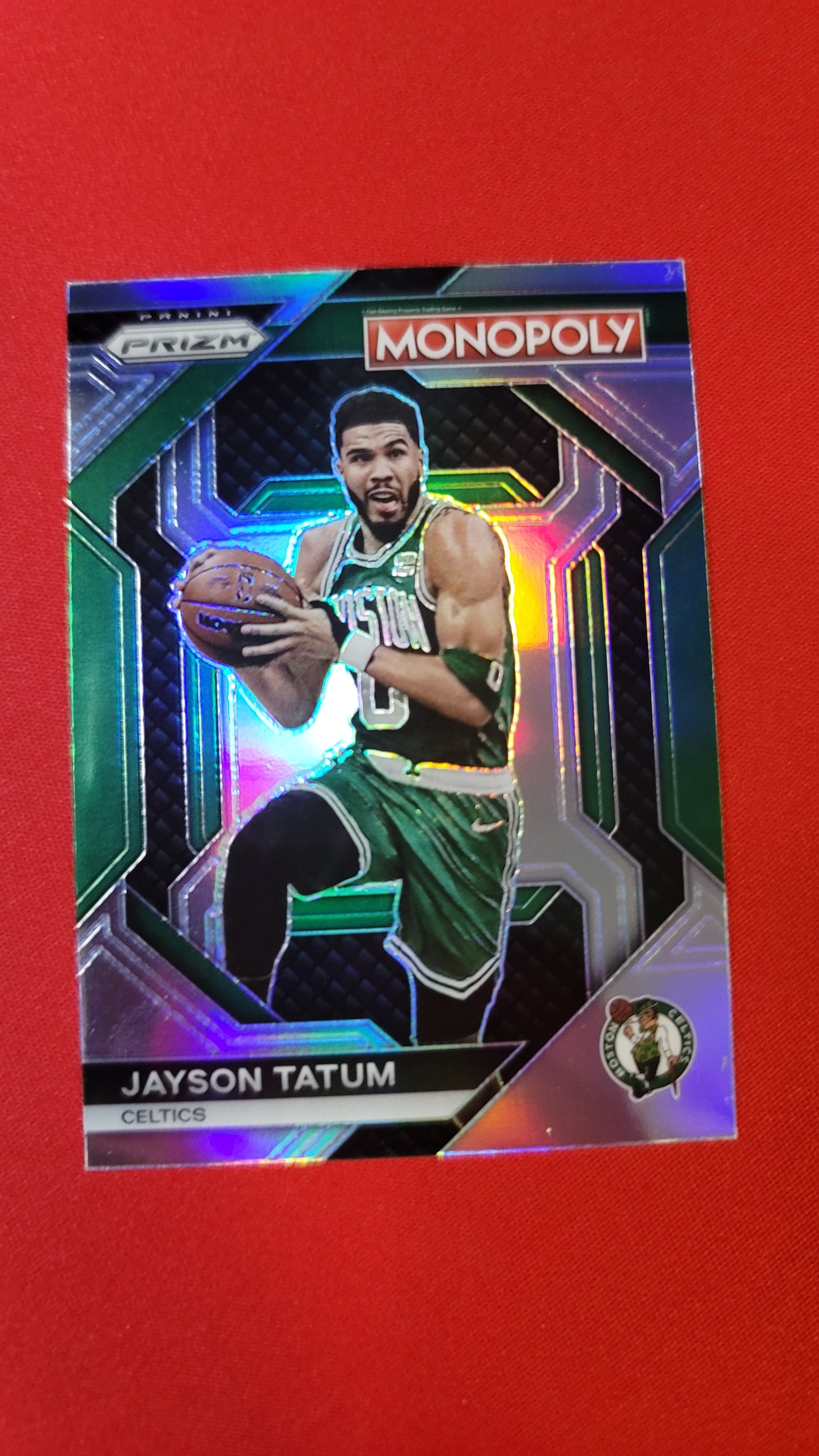 Jayson Tatum PS2 Monopoly Boston Celtics 2024 Panini Prizm Basketball 2024 Hasbro