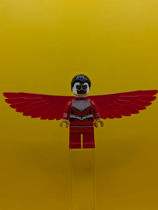 Falcon sh0099 Red Marvel Lego Minifigure